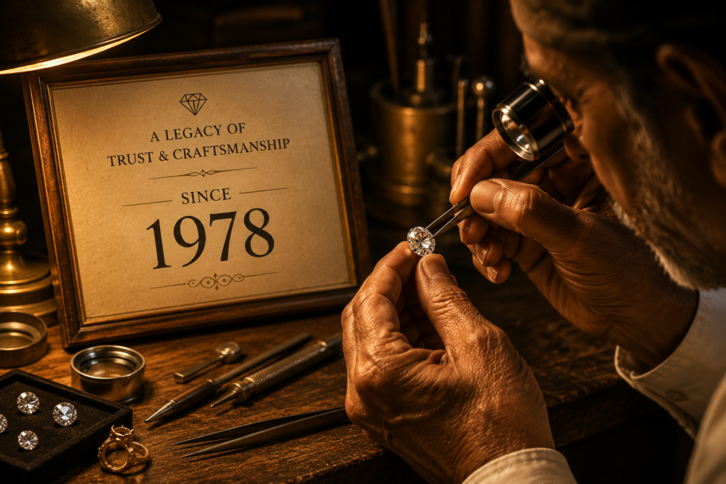 Aadi Gems premium jewellery since 1978